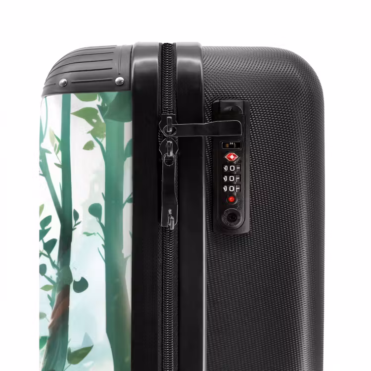 Valise avec nom - Grâce verdoyante — 5