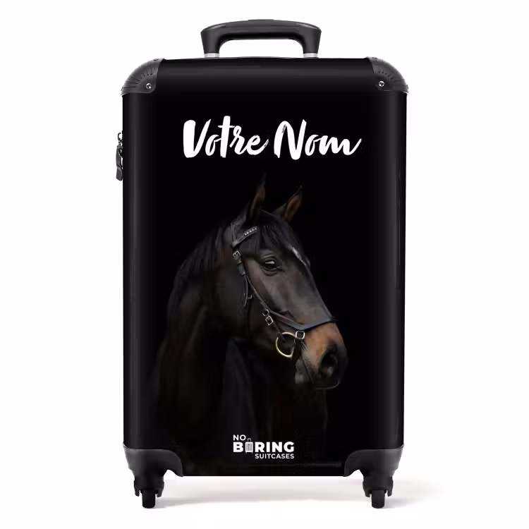 Valise avec nom - Jument magistrale — 1
