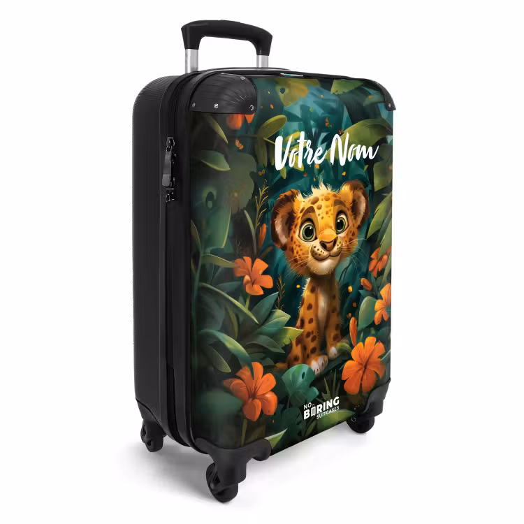 Valise avec nom - Louis le léopard — 2