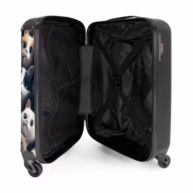 Valise avec nom - Museaux adorables — 4