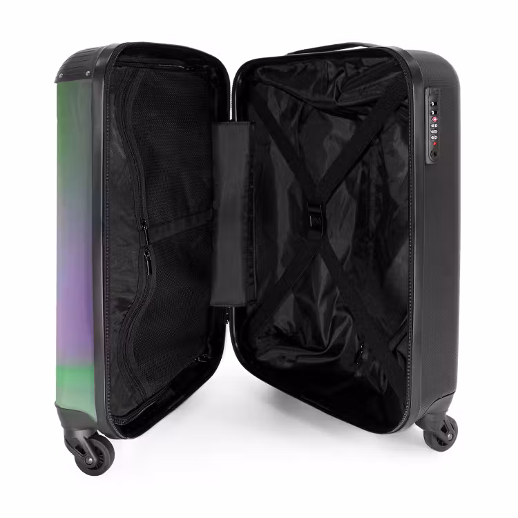 Valise avec nom - Nicolas néon — 4