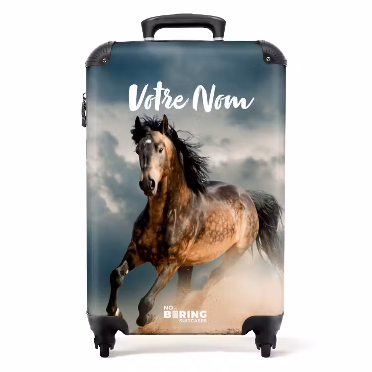 Valise avec nom - Sandrine — 1