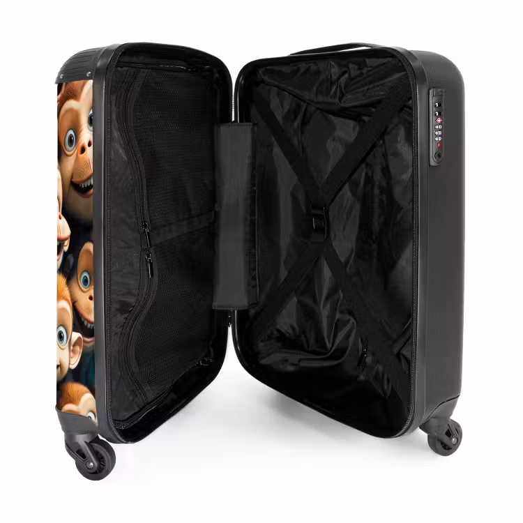 Valise avec nom - Singeries — 4