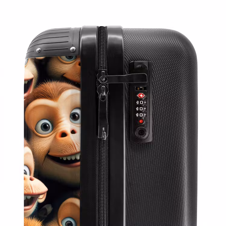 Valise avec nom - Singeries — 5