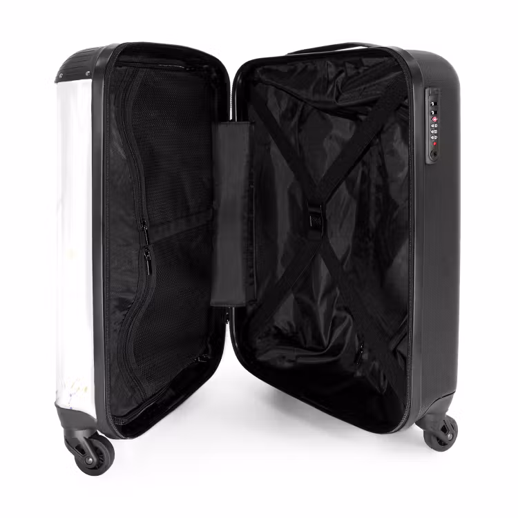 Valise avec nom - Splendeur violette — 4