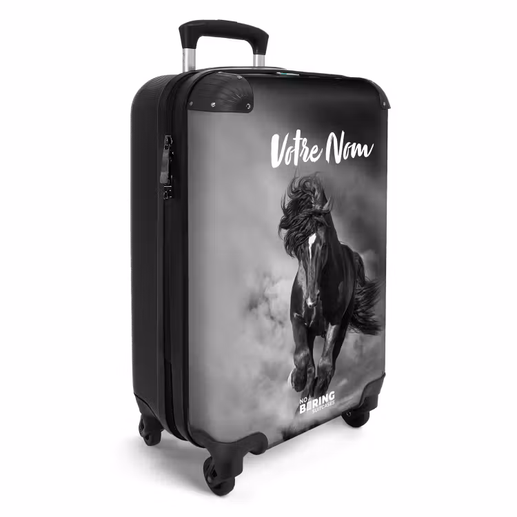 Valise avec nom - Stéphane le cheval tempête — 2