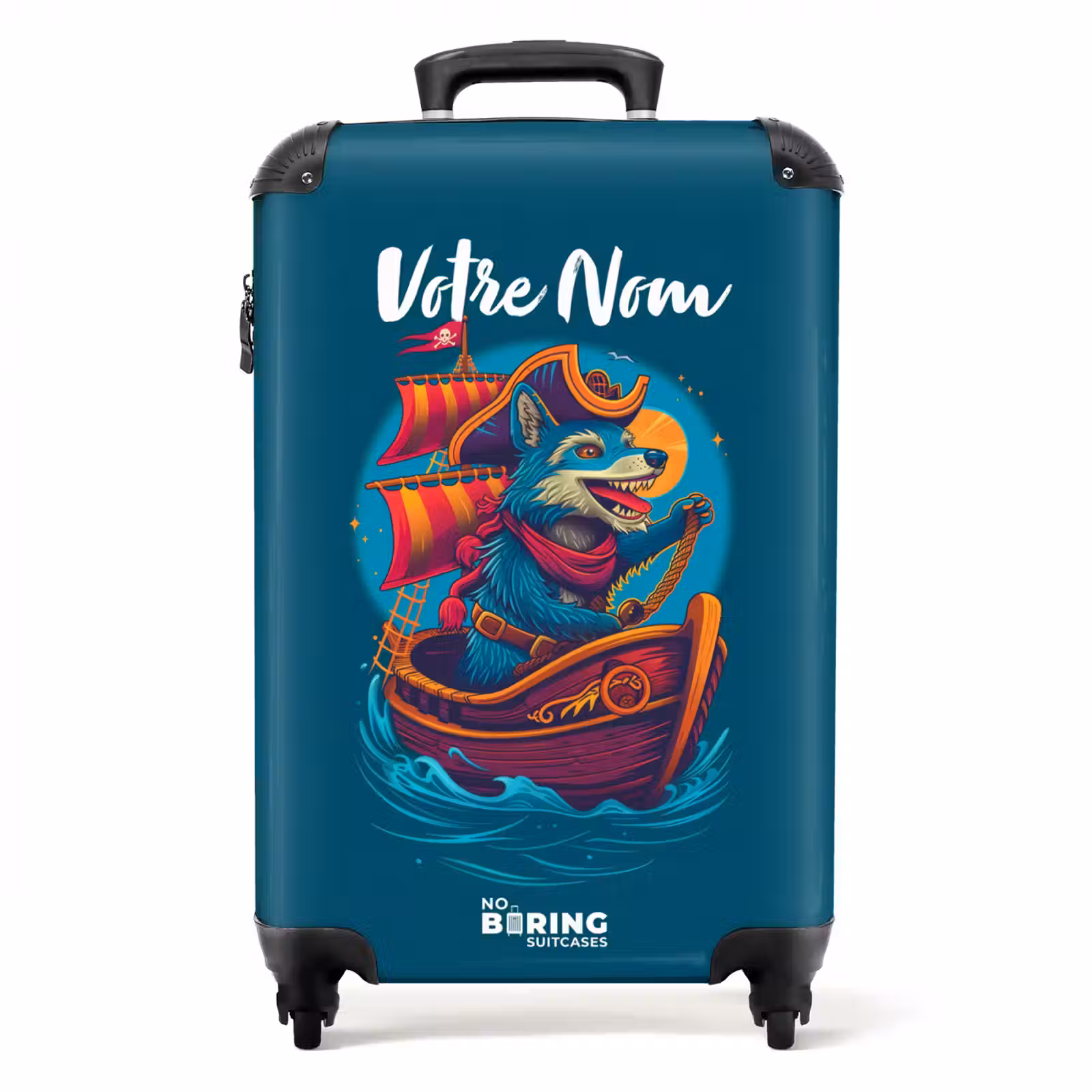Valise avec nom - Capitaine Museau-tempête — 1