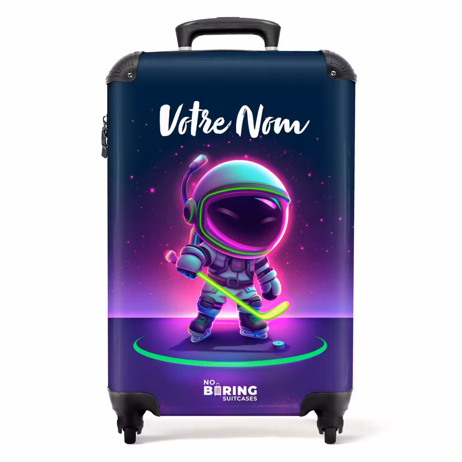 Valise avec nom - Hockey spatial — 1