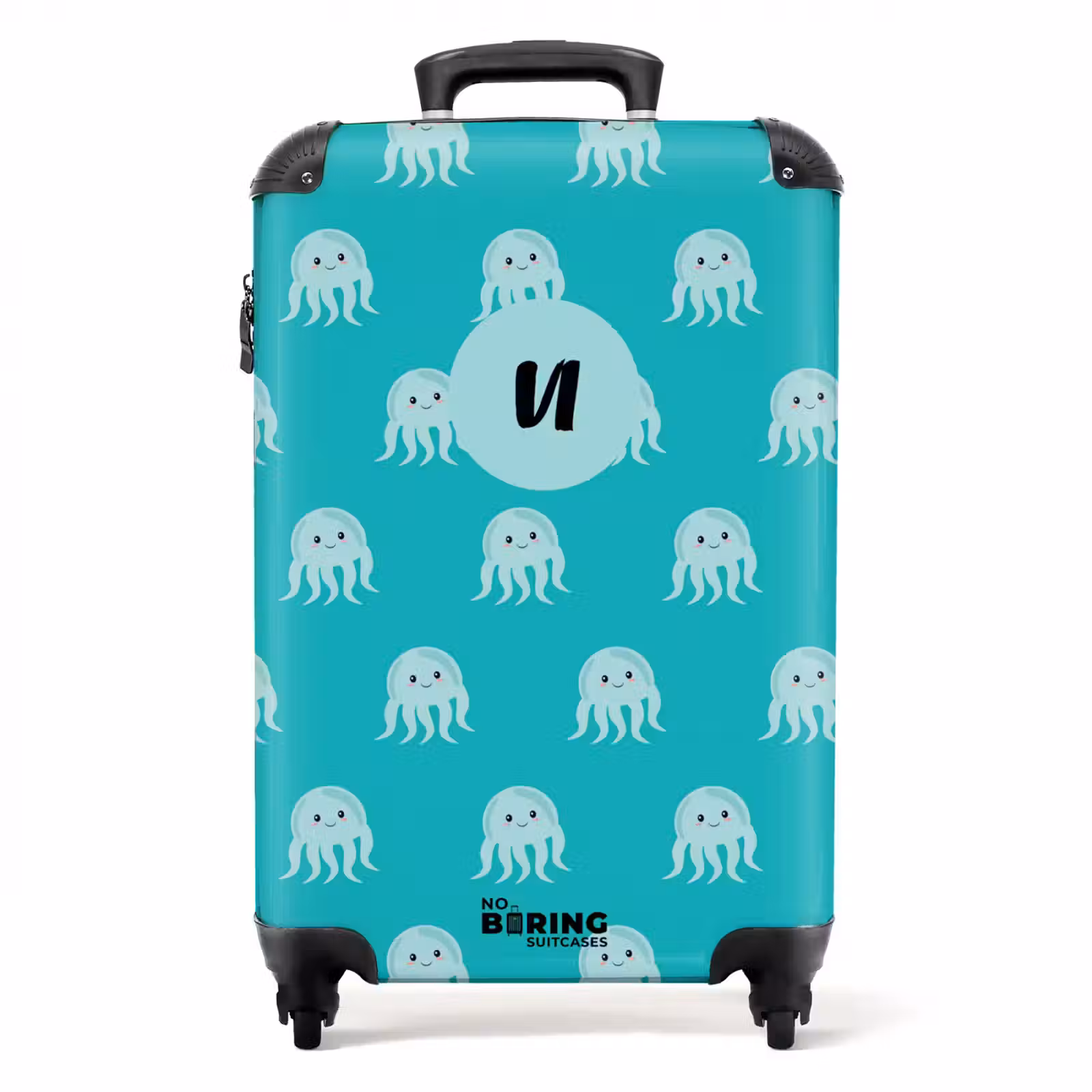Valise avec nom - Jolies méduses — 1