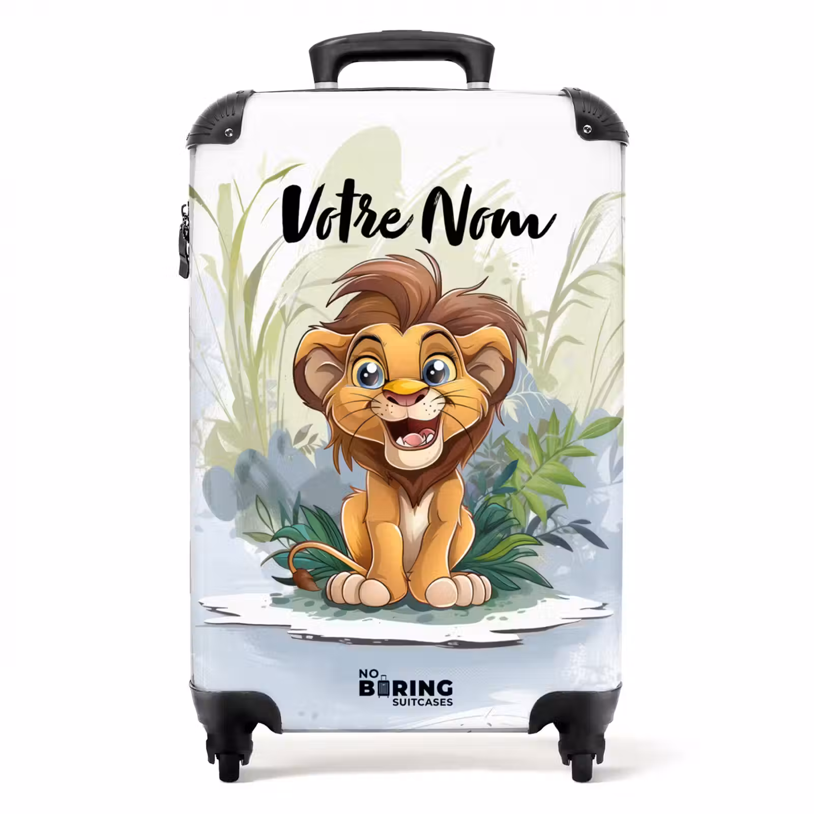 Valise avec nom - Léon le lionceau — 1