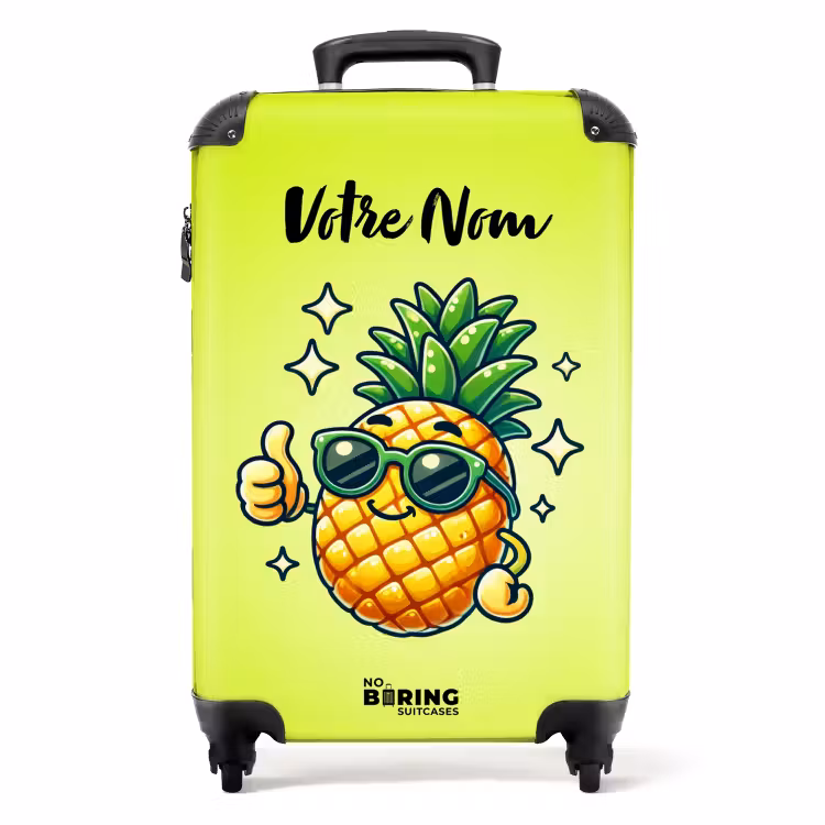 Valise avec nom - Ahmed Ananas — 1