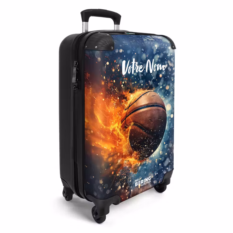 Valise avec nom - Basket pétillant — 2