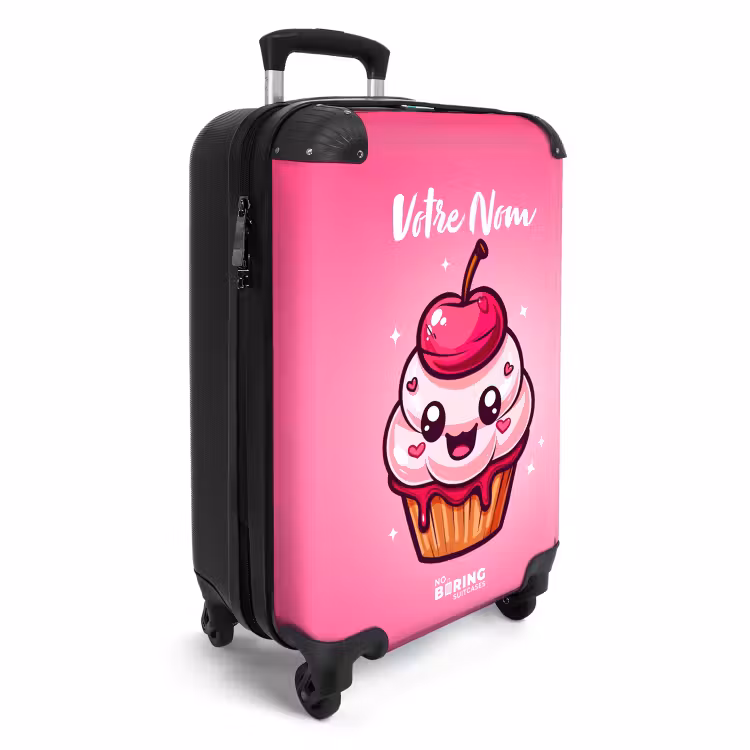 Valise avec nom - Caroline Cupcake — 2