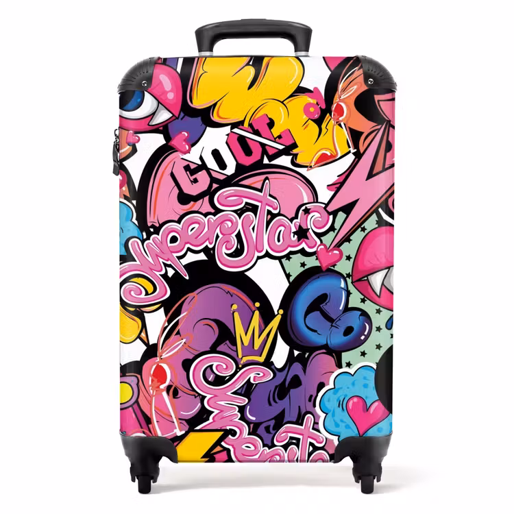 Valise - Graffiti féminin — 1