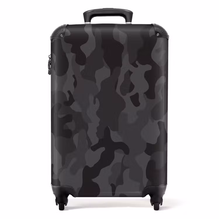 Valise - Imprimé camouflage vert — 1