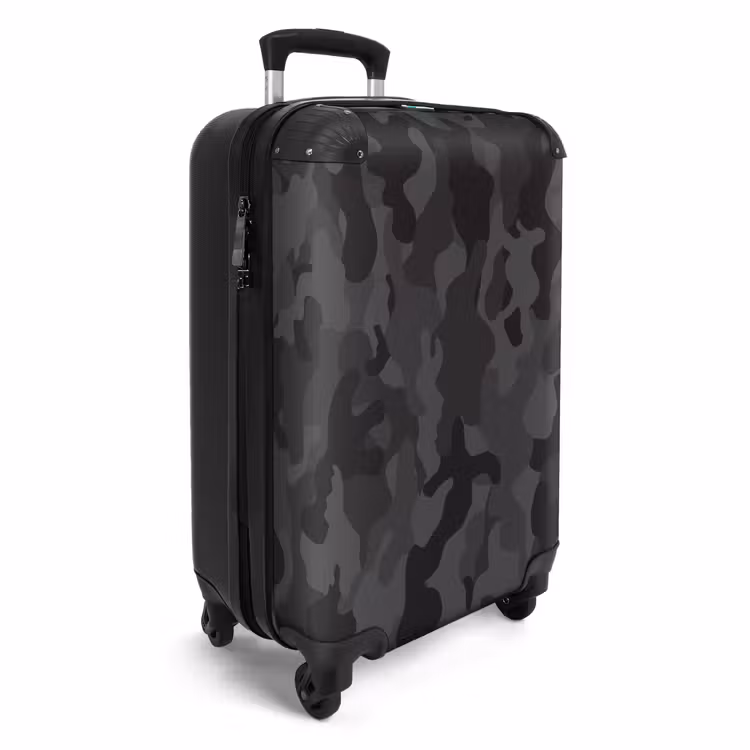 Valise - Imprimé camouflage vert — 2