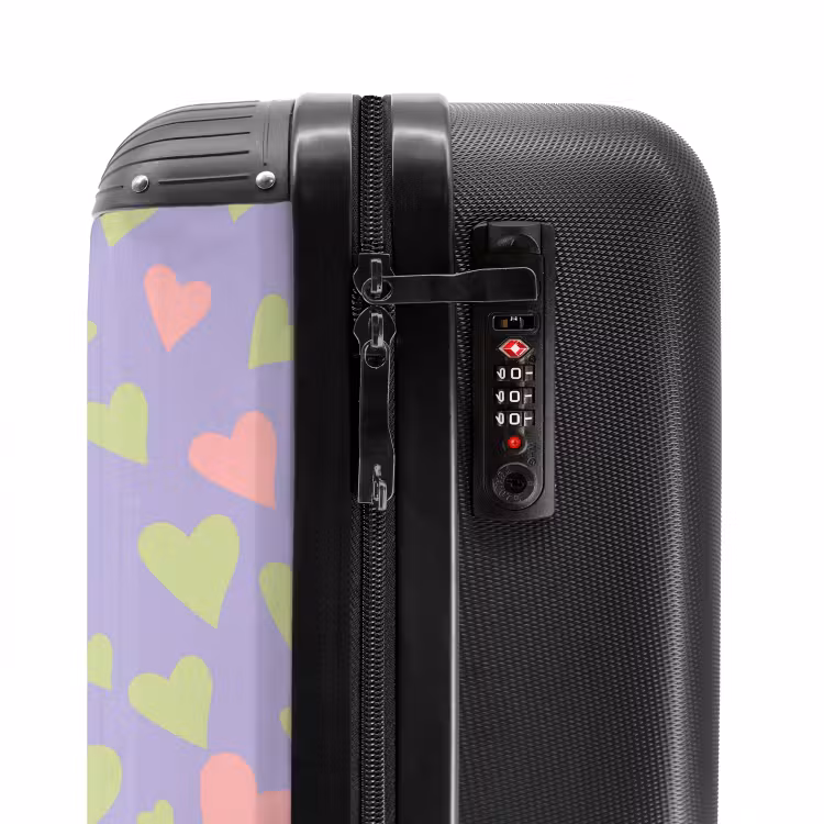 Valise avec nom - Joli lilas — 5