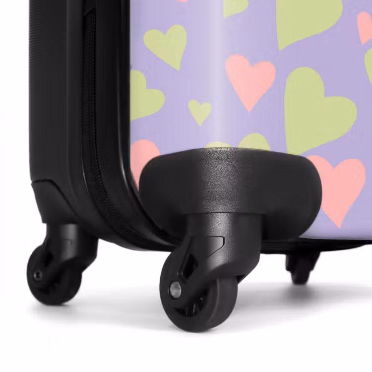 Valise avec nom - Joli lilas — 6