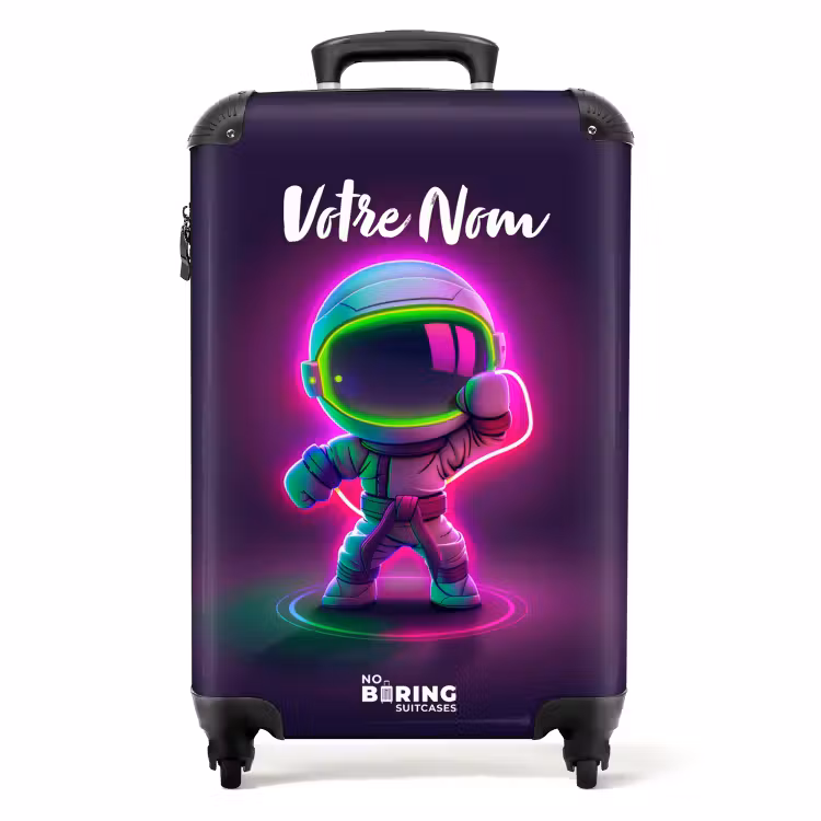 Valise avec nom - Karaté spatial — 1