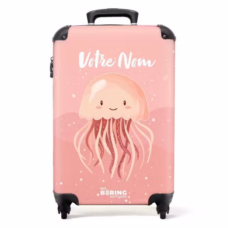 Valise avec nom - Milou la méduse — 1