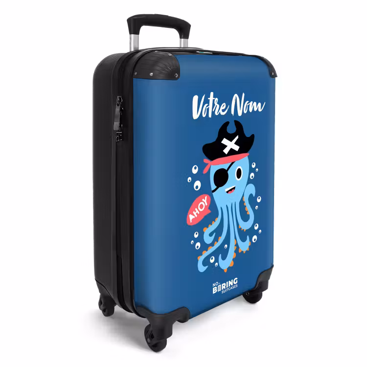 Valise avec nom - Octo-pirate — 2