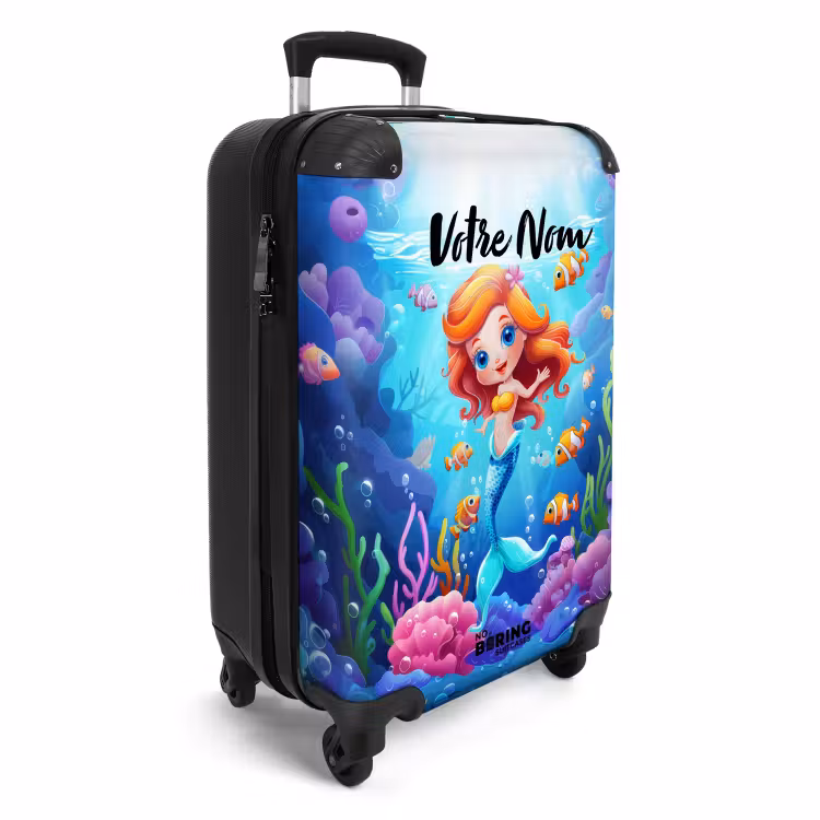 Valise avec nom - Olivia sous-marine — 2