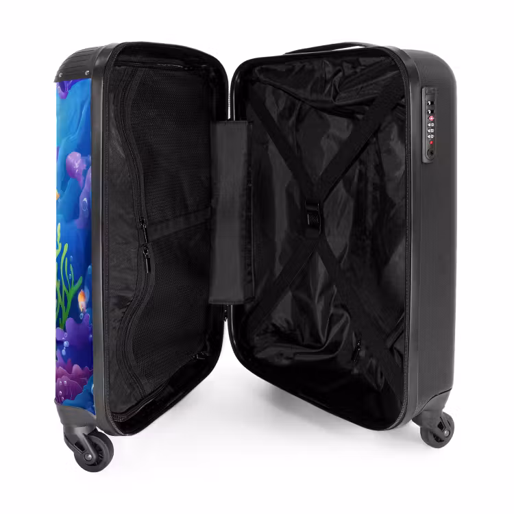 Valise avec nom - Olivia sous-marine — 4