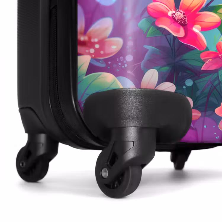 Valise avec nom - Papillon stupéfiant — 6