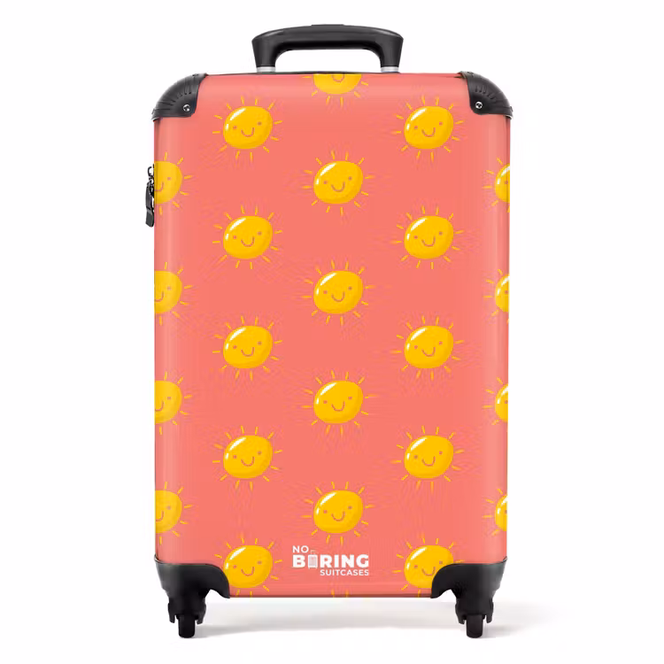 Valise - Situation ensoleillée corail — 1