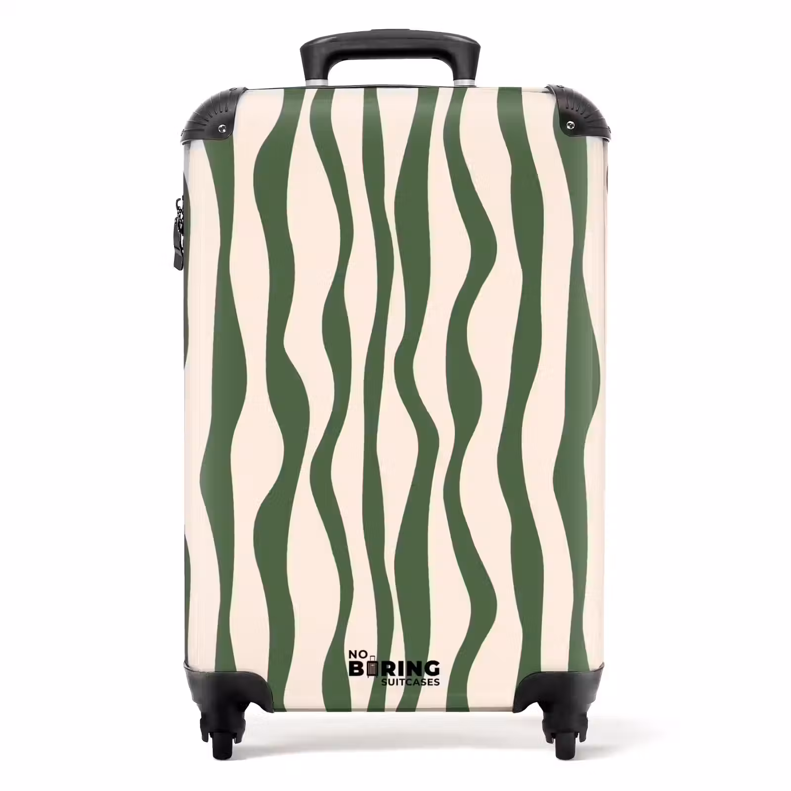 Valise - Abstrait - Dessin au trait vert — 1