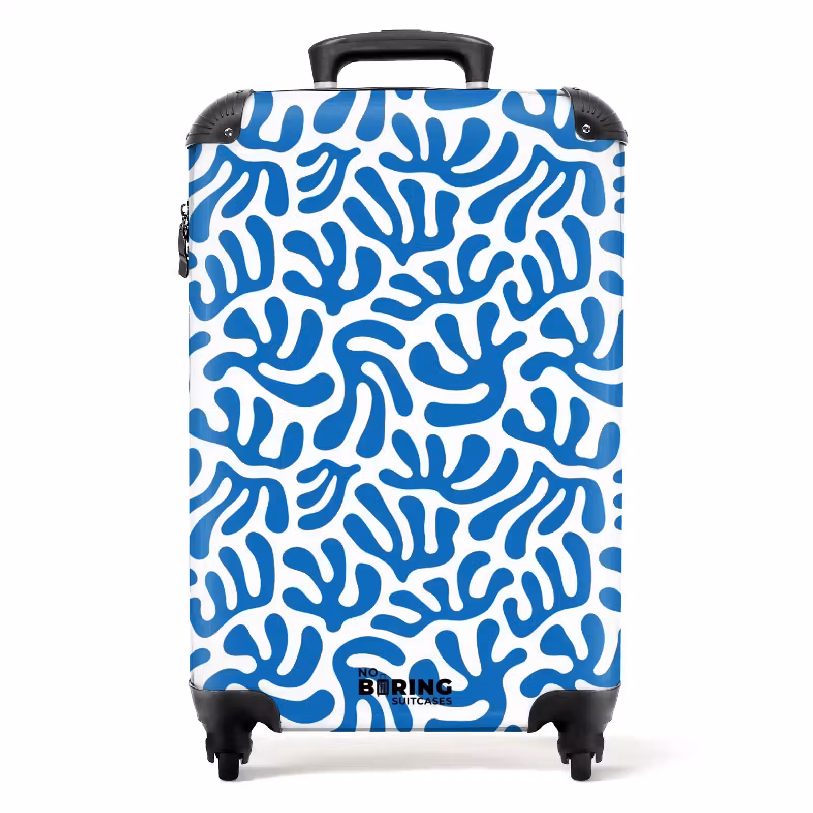 Valise - Abstrait - Motif bleu — 1