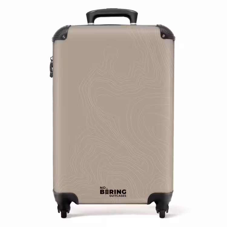 Valise - Abstrait - Dessin au trait minimaliste — 1