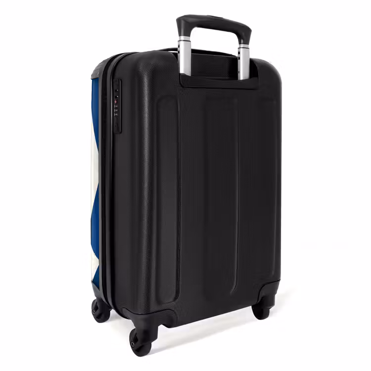 Valise - Abstrait - Formes bleues/blanches — 3