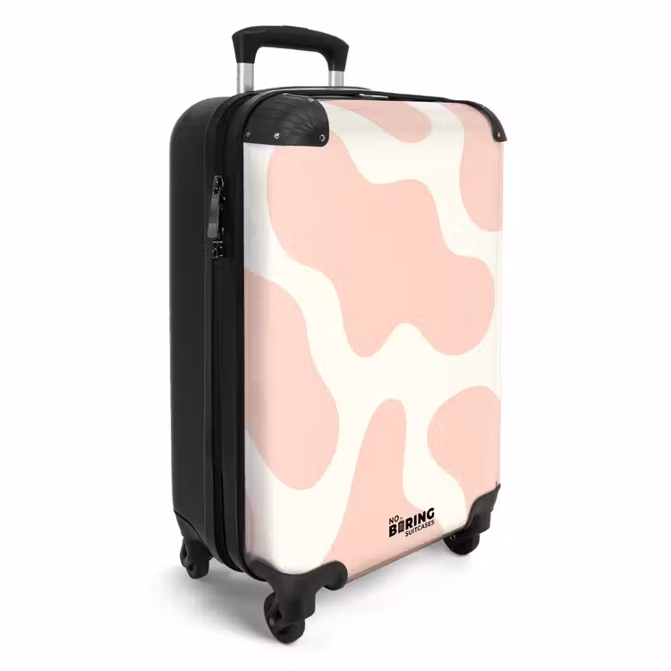 Valise - Abstrait - Formes rose pâle — 2