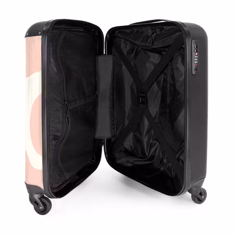 Valise - Abstrait - Formes rose pâle — 4