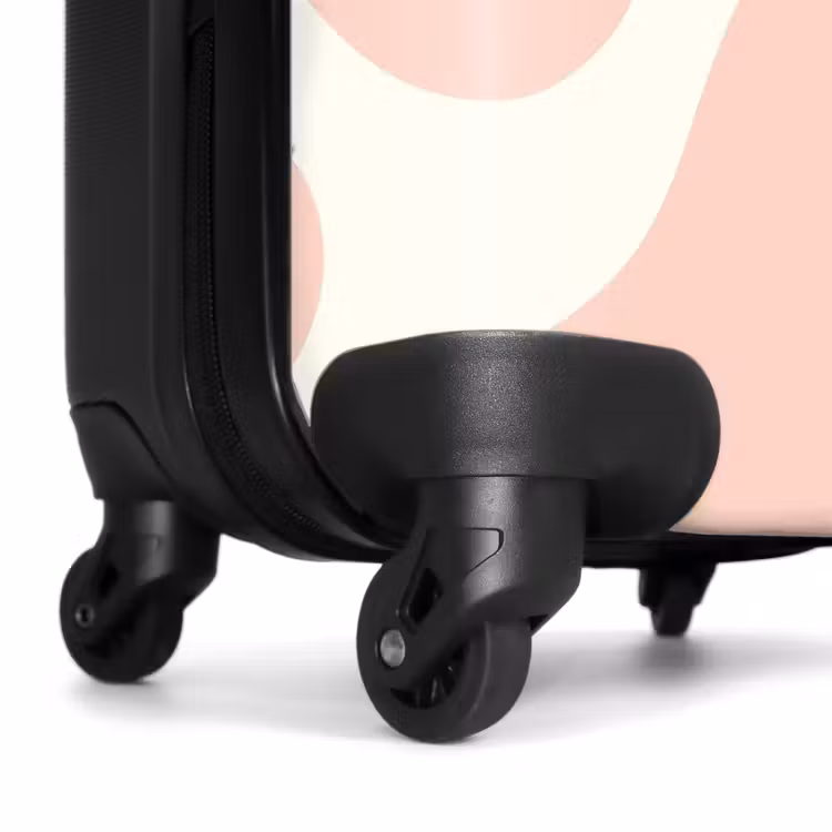 Valise - Abstrait - Formes rose pâle — 6