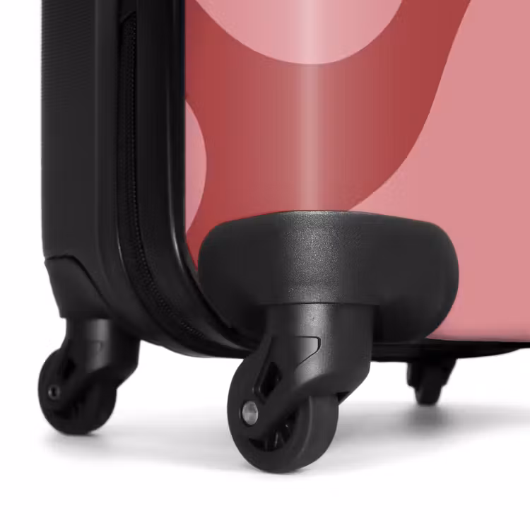 Valise - Abstrait - Formes roses — 6