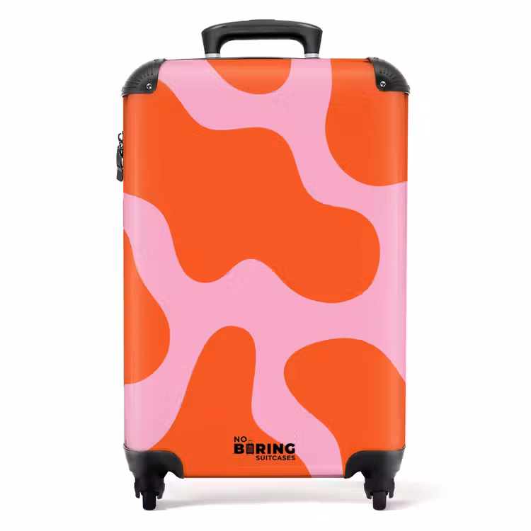 Valise - Abstrait - Formes rouges — 1