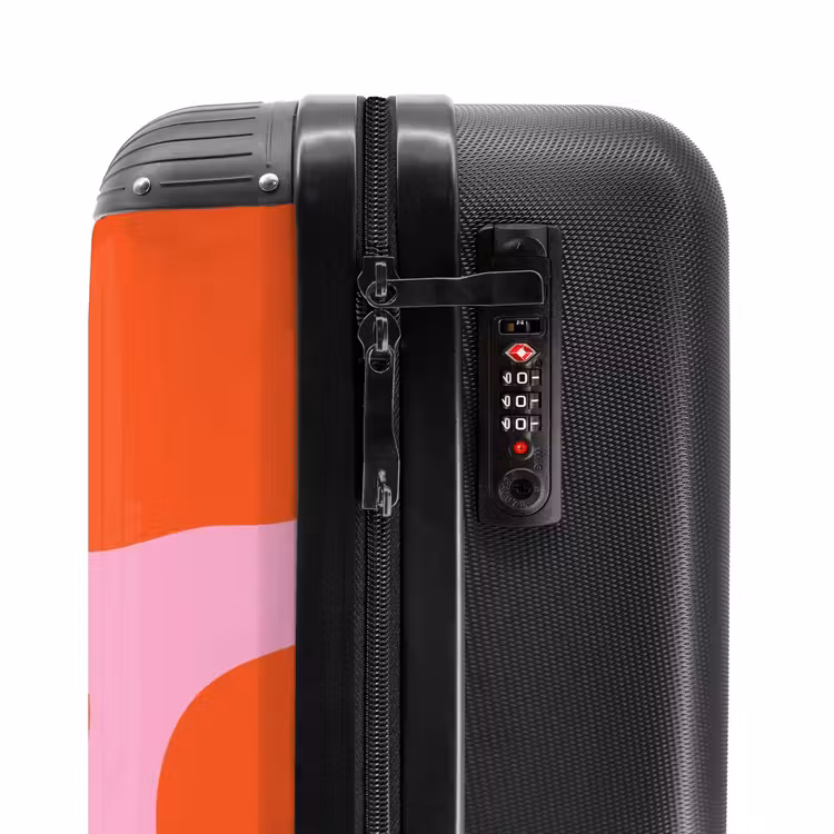 Valise - Abstrait - Formes rouges — 5