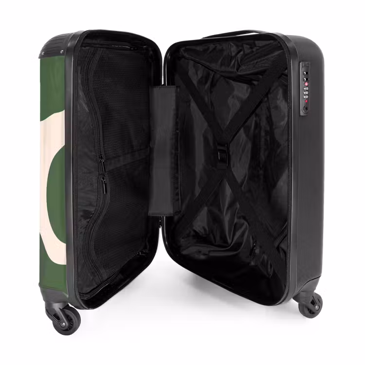 Valise - Abstrait - Formes vertes — 4