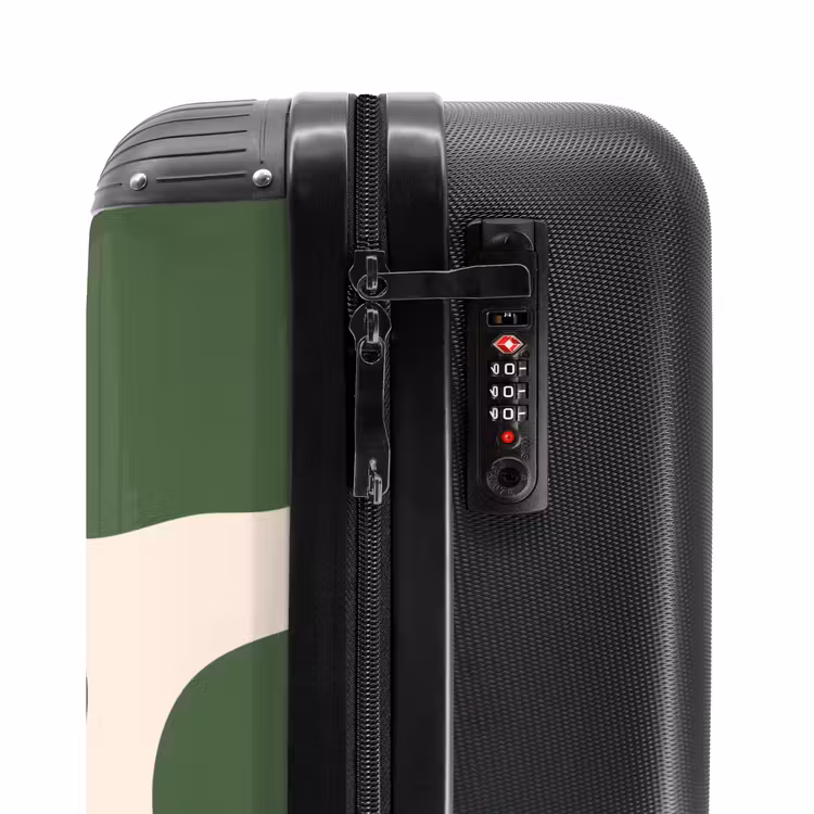 Valise - Abstrait - Formes vertes — 5