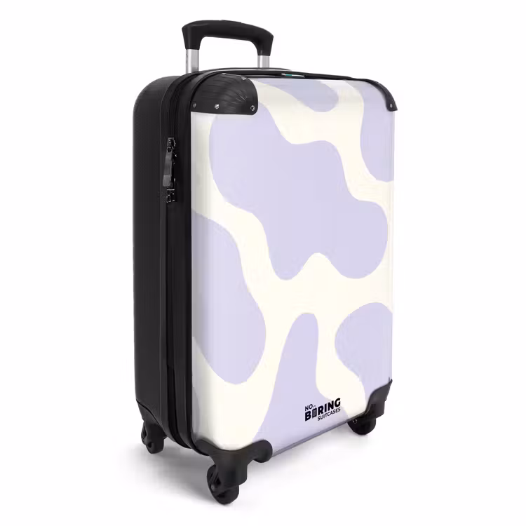 Valise - Abstrait - Formes violettes — 2