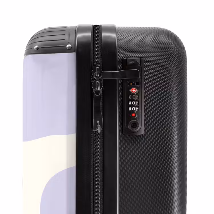 Valise - Abstrait - Formes violettes — 5