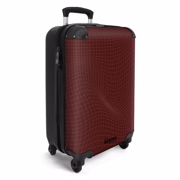 Valise - Abstrait - Grille rouge — 2