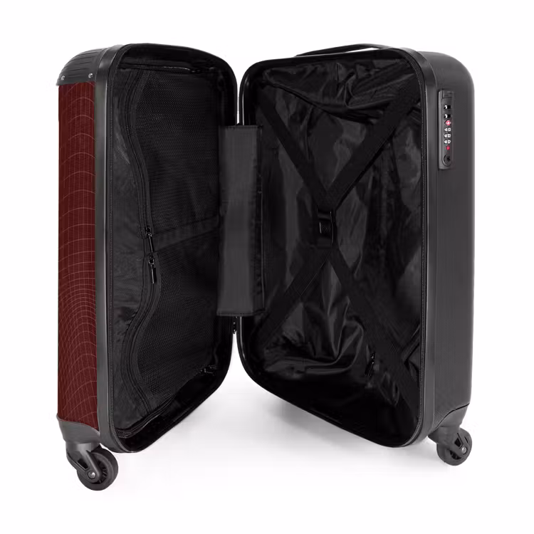 Valise - Abstrait - Grille rouge — 4