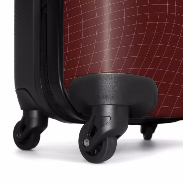 Valise - Abstrait - Grille rouge — 6