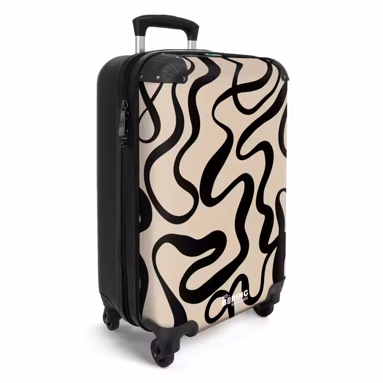 Valise - Abstrait - Minimaliste noir — 2