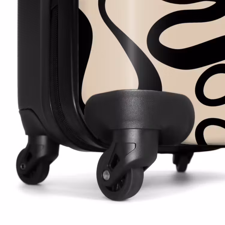 Valise - Abstrait - Minimaliste noir — 6