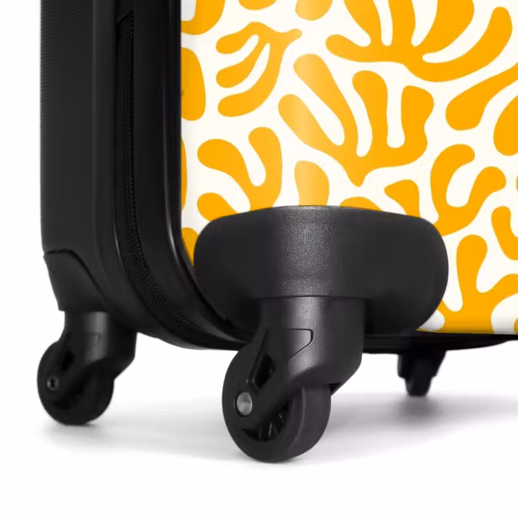 Valise - Abstrait - Motif jaune — 6