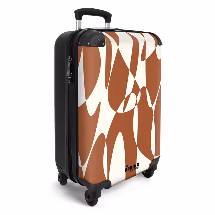 Valise - Abstrait - Texture marron — 2